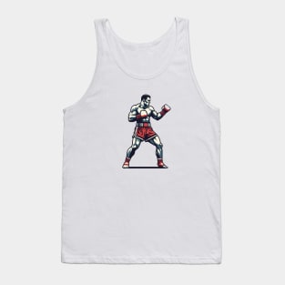 Kick Boxing Fighter Tank Top